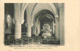 94 - Villiers Sur Marne - Intérieur De L'Eglise - Chapelle De La Vierge - CPA - Voir Scans Recto-Verso - Villiers Sur Marne