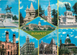 Hongrie - Budapest - Multivues - CPM - Voir Timbre - Voir Scans Recto-Verso - Hongrie