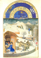 Art - Peinture - Les Très Riches Heures Du Duc De Berry - CPM - Voir Scans Recto-Verso - Paintings