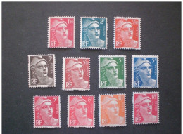 STAMPS FRANCIA 1945 / 51 TYPE MARIANNE MNH - Unused Stamps