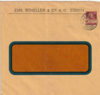 Suisse Entier Postal Privé Zürich 1923 - Stamped Stationery