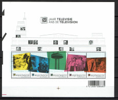 2003 Bloc 106 - 50 Ans De Télévision, 50 Jaar Televisie - MNH - 2002-… (€)