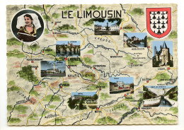 Carte Multivues Et Géographique - LE LIMOUSIN - Andere & Zonder Classificatie
