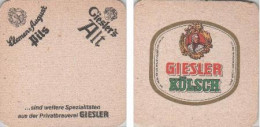5001333 Bierdeckel Quadratisch - Giesler Kölsch - Beer Mats