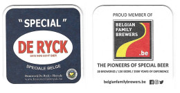 103a Brij. De Ryck Herzele Rv Belgian Family Brewers - Beer Mats