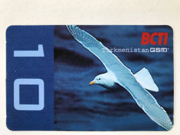 TURKMENISTAN  GSM  BCTI    SEAGULL - Turkménistan