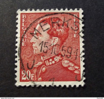 Belgie Belgique - 1951 - OPB/COB N° 848B (  1 Value )  - Leopold III Poortman -  Obl. Merksem  - 1959 - Usados