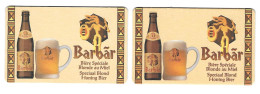 106a Brie. Lefebvre Quenast Barbar Rv   130-80 - Beer Mats