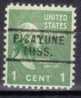 USA Precancel Vorausentwertungen Preo Locals Mississippi, Picayune 729 - Precancels