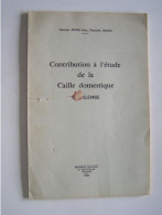 LES OISEAUX. "CONTRIBUTION A L'ETUDE DE LA CAILLE DOMESTIQUE ET SON ELEVAGE". DEDICACE DE L'AUTEUR.   100_3845. - Dieren
