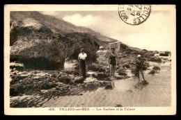 14 - VILLERS-SUR-MER - LES ROCHERS ET LA FALAISE - Villers Sur Mer