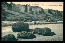 14 - VILLERS-SUR-MER - LES FALAISES AU SAUT-DU-CHIEN - Villers Sur Mer