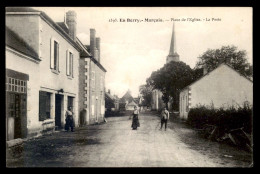 18 - MARCAIS - PLACE DE L'EGLISE - LA POSTE - Other & Unclassified