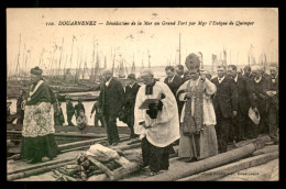 29 - DOUARNENEZ - BENEDICTION DE LA MER AU GRAND PORT PAR MGR L'EVEQUE DE QUIMPER - Douarnenez