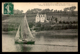 29 - PENZE - LA RIVIERE ET LA VILLA DU GARRIC - VOILIER - Autres & Non Classés