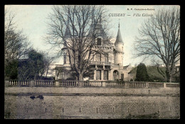 71 - CUISERY - VILLA CELINIE - CHATEAU - CARTE COLORISEE - Sonstige & Ohne Zuordnung