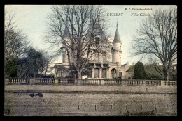 71 - CUISERY - VILLA CELINIE - CHATEAU - CARTE COLORISEE - Andere & Zonder Classificatie