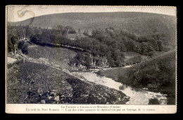 23 - CHARELUS-MALVALEIX - LE TAURION - CARTE DE SOUSCRIPTION POUR LA PROTECTION DES PAYSAGES DE FRANCE - Chatelus Malvaleix