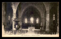 32 - RISCLE - INTERIEUR DE L'EGLISE - Riscle