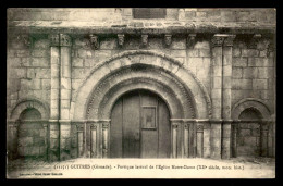 33 - GUITRES - PORTAIL DE L'EGLISE NOTRE-DAME - Other & Unclassified