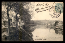 24 - PERIGUEUX - L'ISLE VUE DU PONT DES BARRIS - Périgueux