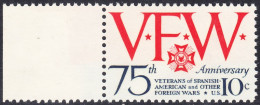 !a! USA Sc# 1525 MNH SINGLE W/ Left Margin (a3) - Veterans Of Foreign Wars - Ungebraucht