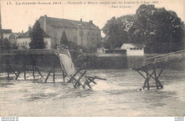 77 PASSERELLE A MEAUX COUPEE PAR LES ANGLAIS - Guerre 1914-18