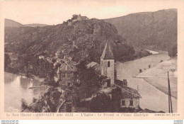 81 AMBIALET PRES ALBI L'EGLISE LE PRIEURE ET L'USINE ELECTRIQUE - Autres & Non Classés