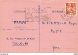 32 PAVIE MR TOMASELLO ROGER STADE METHODE MODERNE DE DEMONSTRATION TOULOUSE SEANCE A AUTERRIVE 26/12/58 - Autres & Non Classés