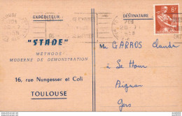 32 AIGNAN MR GARROS CLAUDE STADE  METHODE MODERNE DE DEMONSTRATION TOULOUSE SEANCE A LUPIAC 30/07/58 - Other & Unclassified