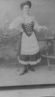 Zalaegerszeg, Woman, 1911, Traditiona Clothes, Interesting Back Side - Hungary