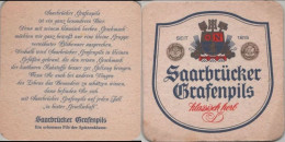 5005576 Bierdeckel Quadratisch - Saarbrücker Grafenpils - Beer Mats