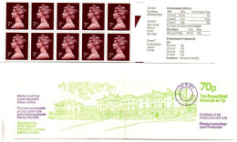 UK, GB, Great Britain, Booklet,Queen Elizabeth (2) - Postzegelboekjes