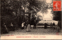 (02/06/24) 52-CPA BOURBONNE LES BAINS - MAYNARD - LE JEU DE CROQUET - Bourbonne Les Bains
