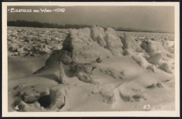 AK Wien, Eisstoss Auf Der Donau 1929  - Other & Unclassified