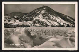 AK Wien, Eisstoss Auf Der Donau 1940, Kahlen- Und Leopoldsberg  - Otros & Sin Clasificación