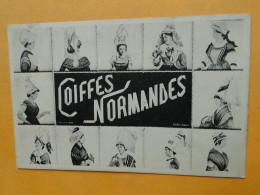 NORMANDIE -- Coiffes Normandes - 12 Coiffes Différentes - Kostums