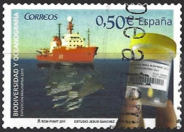 Spain 2011 - Mi 4578 - YT 4283 ( Biodiversity And Oceanography ) - Usati