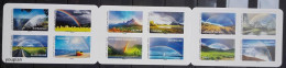 France 2023, Rainbows And Landscapes, MNH Stamps Set - Booklet - Ungebraucht