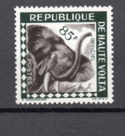 HAUTE VOLTA  SERVICE  N° 8    NEUF SANS CHARNIERE  COTE 2.25€    ELEPHANT ANIMAUX FAUNE - Alto Volta (1958-1984)