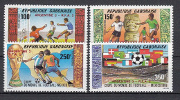 Football / Soccer / Fussball - WM 1986: Gabun  4 W **, M. Aufdr. - 1986 – Mexico