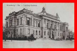 CPA (67) STRASSBURG. Landtag-Gebäude, Triporteur. *9108 - Straatsburg