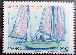France 2024, Aboard A Sailing Boat, MNH Single Stamp - Ungebraucht