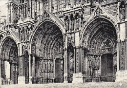 AK 215063 FRANCE - Chartres - La Cathédrale - Portail Sud - Chartres