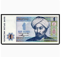 1993 Kazakhstan 1 Tenge P-7 UNC NEW Banknote - Kasachstan
