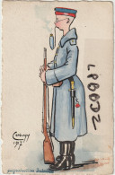 CPA - BELGIQUE - MILITARIA -  ILLUSTRATEUR CORBUGY - Caricature Soldat Allemand - Dessin Original 1917 - Autres & Non Classés