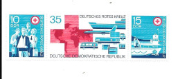 DH09 -TIMBRES DDR - CROIX ROUGE - Rode Kruis
