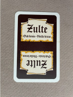 Speelkaart / Carte à Jouer - ZULTE - Oud Bruin - Vieille Brune (Zulte) BELGIUM (JOKER) - Andere & Zonder Classificatie