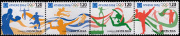 Costa Rica 2004 YT  761/64  Juegos Olimpicos De Athenas ** - Costa Rica