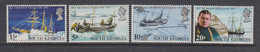 South Georgia 1972 Ernest Shackleton 4v** Mnh (60073) - South Georgia